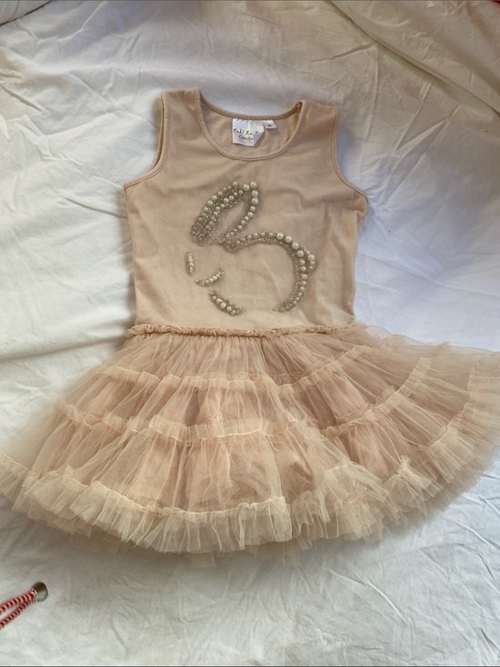 Ooh! La, La! Couture Other - child of mine Blush Pearl Bunny Tulle Tutu Dress